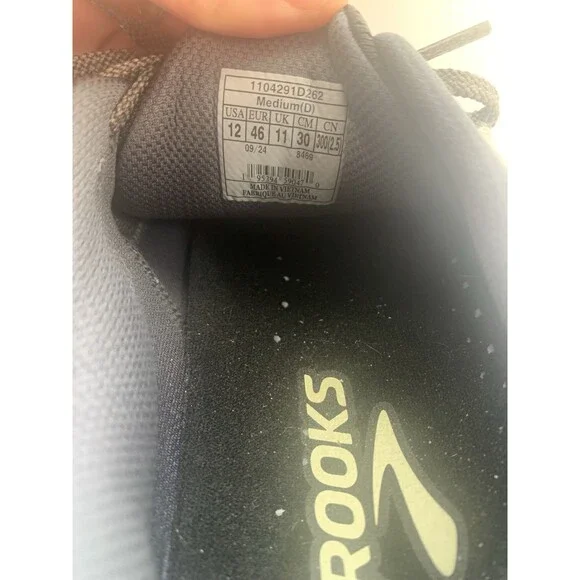 Brooks Divide 5 Trail Running Shoes Mens Size 12 London Fog/ Falcon - Picture 9 of 9